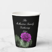 Scottish Thistle Family Ansammlung Pappbecher (Vorderseite)