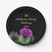 Scottish Thistle Family Ansammlung Pappteller (Vorderseite)