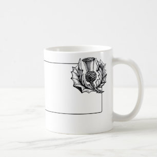 Scottish Thistle Graphic Kaffeetasse