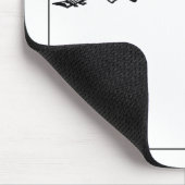 Scottish Thistle Graphic Mousepad (Ecke)