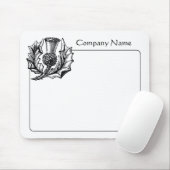 Scottish Thistle Graphic Mousepad (Mit Mouse)
