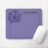 Scottish Thistle Graphic Mousepad (Mit Mouse)