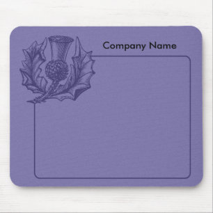Scottish Thistle Graphic Mousepad