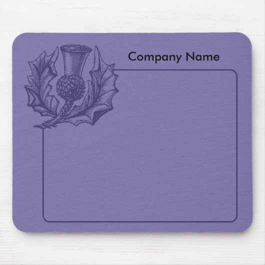 Scottish Thistle Graphic Mousepad (Vorne)