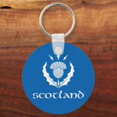 Scottish Thistle Key Chain Schlüsselanhänger (Vorderseite)