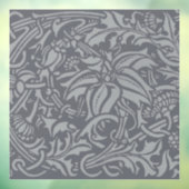 Scottish Thistle Knot William Morris Style Fensteraufkleber (Blatt 3)