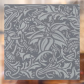 Scottish Thistle Knot William Morris Style Fensteraufkleber (Blatt 2)