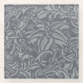 Scottish Thistle Knot William Morris Style Glasuntersetzer (Vorderseite)