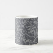 Scottish Thistle Knot William Morris Style Kaffeetasse (Mittel)