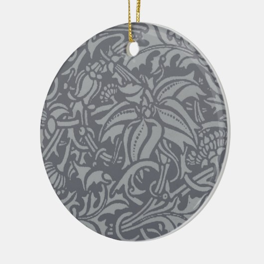 Scottish Thistle Knot William Morris Style Keramik Ornament (Links)