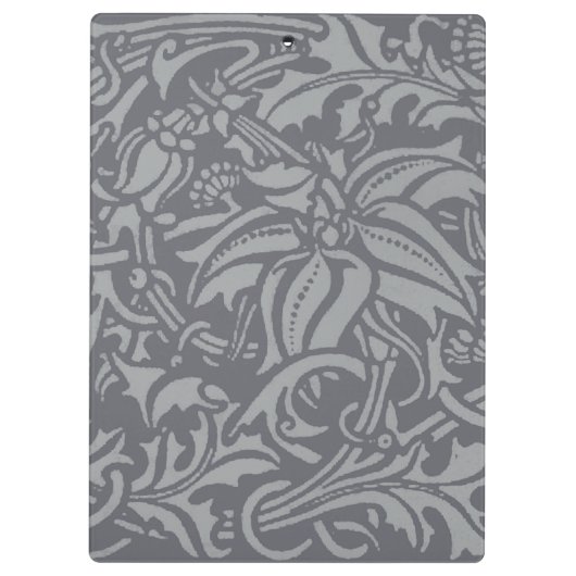 Scottish Thistle Knot William Morris Style Klemmbrett (Rückseite)