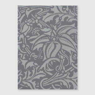 Scottish Thistle Knot William Morris Style Magnetkarte