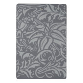 Scottish Thistle Knot William Morris Style Mini Klemmbrett (Rückseite)