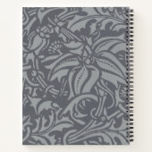 Scottish Thistle Knot William Morris Style Notizblock (Rückseite)