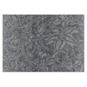 Scottish Thistle Knot William Morris Style Schneidebrett (Vorderseite)