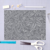 Scottish Thistle Knot William Morris Style Seidenpapier (Handwerk)