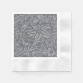 Scottish Thistle Knot William Morris Style Serviette (Vorderseite)
