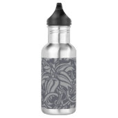 Scottish Thistle Knot William Morris Style Trinkflasche (Rechts)