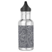 Scottish Thistle Knot William Morris Style Trinkflasche (Links)