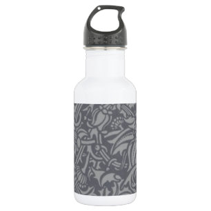 Scottish Thistle Knot William Morris Style Trinkflasche