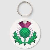 Scottish Thistle Schlüsselanhänger (Vorderseite)