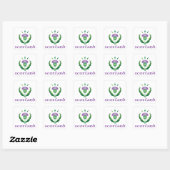 Scottish Thistle Sticker (Blatt)