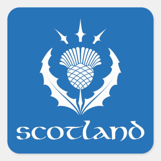 Scottish Thistle Sticker (Vorderseite)