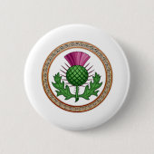Scottish Thistle Symbol Abzeichen Button (Vorderseite)
