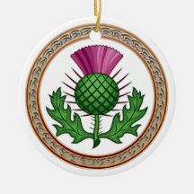 Scottish Thistle Symbol Abzeichen