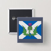 Scottish Thistle und Salreifen Button (Vorne & Hinten)
