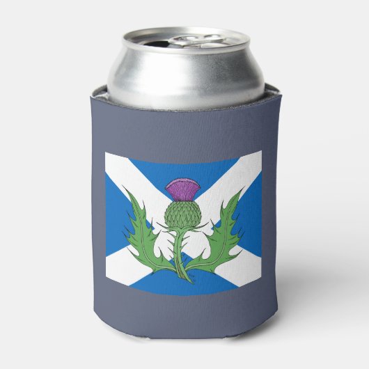Scottish Thistle und Salreifen Dosenkühler (Kanne Vorderseite)