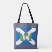 Scottish Thistle und Salreifen Tasche (Rückseite)