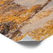 Scottish Timber Pier Poster (Ecke)