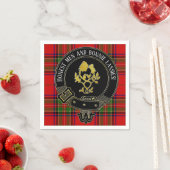 Scottish Toast oder Ihr Text Napkins Serviette (Beispiel)
