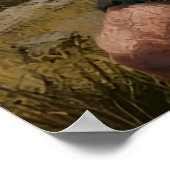 Scottish Warrior Poster (Ecke)