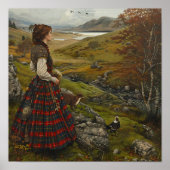 Scottish Woman Poster (Vorne)