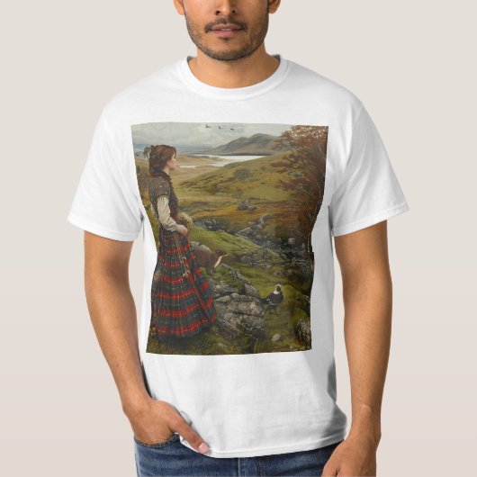 Scottish Woman T-Shirt (Vorderseite)