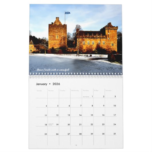 Scottish zieht sich Kalender 2018 zurück (Jan 2026)