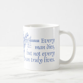Scottish-Zitat, Sir William Wallace, Distel-Tasse Kaffeetasse