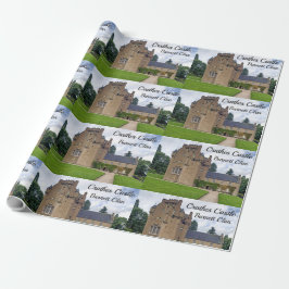ScottishBurnett Clan Crathes Castle Wrapping Paper Geschenkpapier