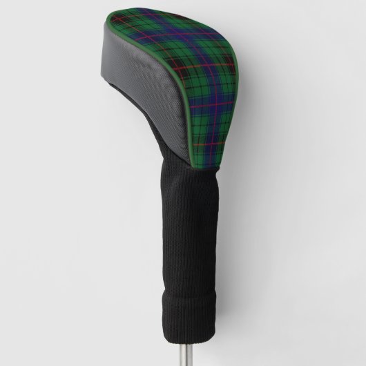 ScottishDavidson karierter Tartan Golf Headcover (angewinkelt)
