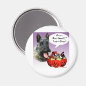 ScottishTerrier Halloween Candy Magnet (Vorderseite/Rückseite)