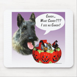 ScottishTerrier Halloween Candy Mousepad