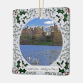 ScottishvStuart Clans Linlithgow Palace Xmas Keramikornament (Links)
