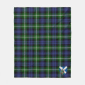 Scotts Baillie Tartan Kariert Fleecedecke (Vorderseite)