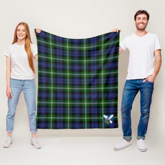 Scotts Baillie Tartan Kariert Fleecedecke (Beispiel)