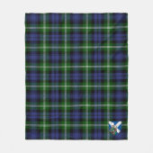 Scotts Baillie Tartan Kariert Fleecedecke (Vorderseite)