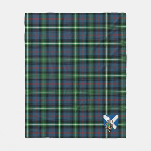 Scotts Bannatyne Tartan Kariert Fleecedecke (Vorderseite)