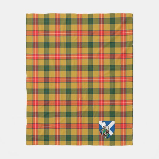 Scotts Baxter Tartan Kariert Fleecedecke (Vorderseite)