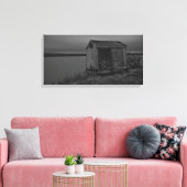 Scott's Bay Shack Wrapped Canvas Leinwanddruck (Insitu (Wohnzimmer))